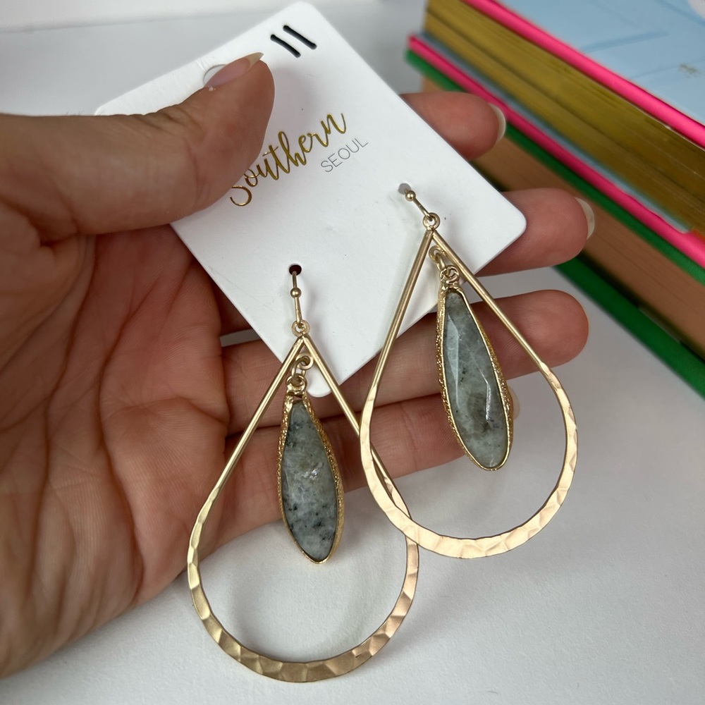 Stone Earrings